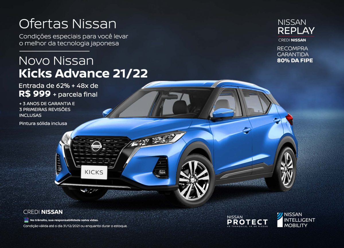 Novo Nissan Kicks Advance – Nissan Replay