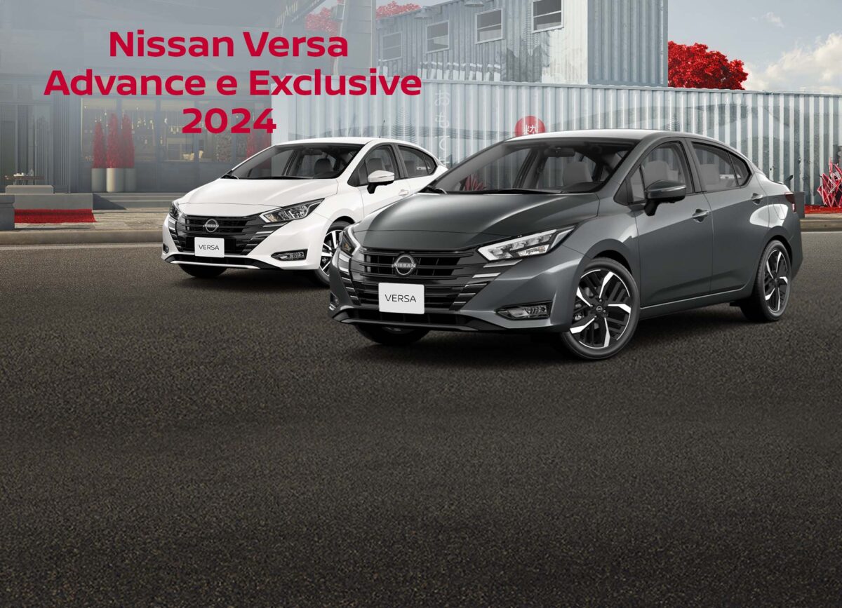 Novo Nissan Versa Advance e Exclusive 2024