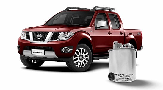 Filtro de combustível Nissan Frontier D40